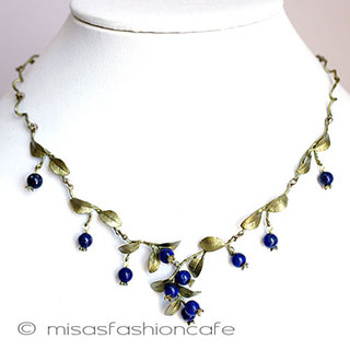 （画像用） マイケルミショー　再…販！ ブルーベリーネックレス