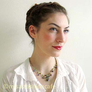 （画像用） マイケルミショー　再…販！ ブルーベリーネックレス