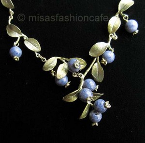 （画像用） マイケル・ミショー　再販！ ブルーベリー・ネックレス