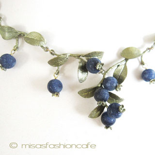 （画像用） マイケル・ミショー　再販！ ブルーベリー・ネックレス