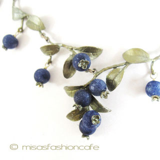 （画像用） マイケル・ミショー　再販！ ブルーベリー・ネックレス