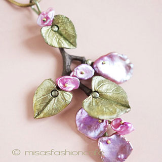 （画像用） Michaud ネックレス 真珠・ケシパール