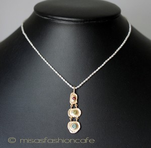 （画像用） Michaud ネックレス　新着 　真珠・天然石　ウニ