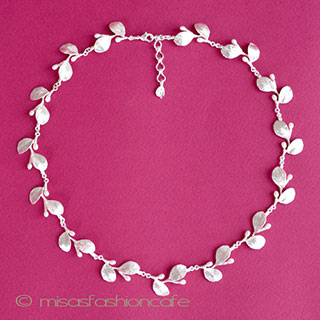 （画像用） マイケル　ミショー 真珠の木　ネックレス