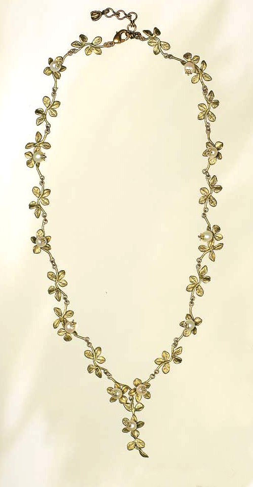 （画像用） Michaud ネックレス Quinceフラワー