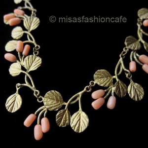 （画像用） マイケルミショー ネックレス 珊瑚のいちご　再販！　