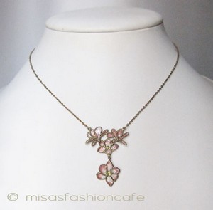 （画像用） マイケルミショー ネックレス モクレン・マグノリア再販