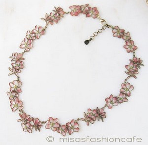 （画像用） マイケルミショー ネックレス モクレン・マグノリア再販