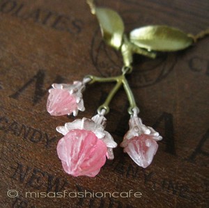 （画像用） マイケルミショー ネックレス 　シャクナゲ　再販！