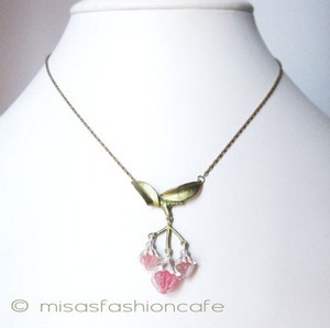 （画像用） マイケルミショー ネックレス 　シャクナゲ　再販！