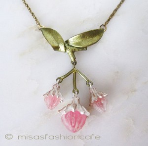 （画像用） マイケルミショー ネックレス 　シャクナゲ　再販！