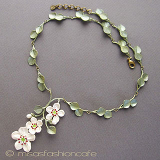 （画像用） マイケルミショー 再販！ 真珠・洋なしの花