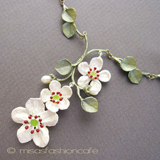 （画像用） マイケルミショー 再販！ 真珠・洋なしの花