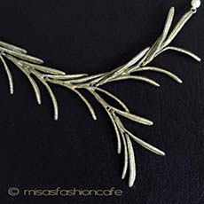 （画像用） Michaudネックレス　 真珠　ローズマリー