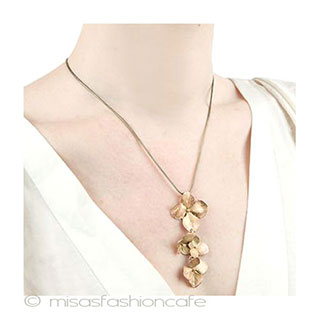 （画像用） マイケル ミショー再販！ あじさい ネックレス