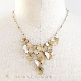 （画像用） マイケルミショー再販！ あじさい　ネックレス