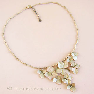 （画像用） マイケルミショー再販！ あじさい　ネックレス