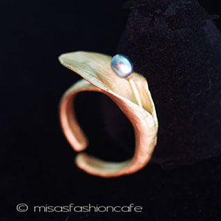 （画像用） マイケルミショーリング 真珠の花　再販