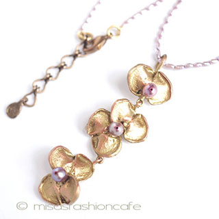 （画像用） マイケル　ミショー ヒヤシンス　ネックレス