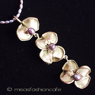 （画像用） マイケル　ミショー ヒヤシンス　ネックレス