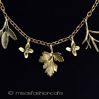 （画像用） マイケルミショー・ネックレス ハーブ:ローズマリー・ミント