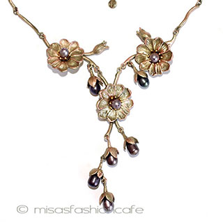 （画像用） マイケルミショー　再販！ 真珠レウィシアのお花