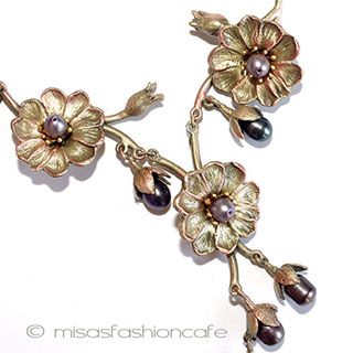 （画像用） マイケルミショー　再販！ 真珠レウィシアのお花