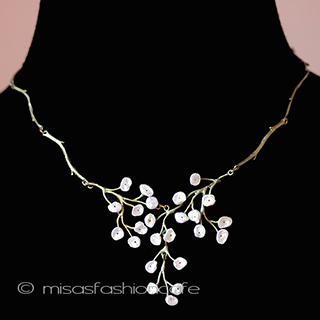 （画像用） マイケルミショー　再販！ 真珠　カスミソウのお花