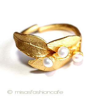 （画像用） マイケルミショーリング 真珠のベイリーフ