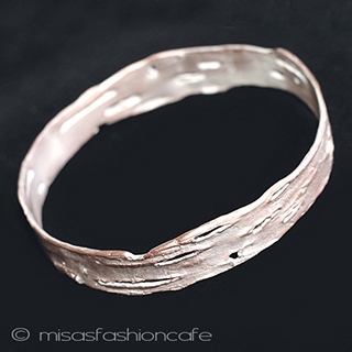 （画像用） マイケルミショー　 白樺の木　ブレスレット