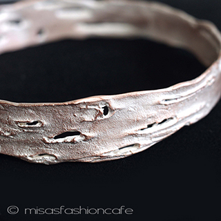 （画像用） マイケルミショー　 白樺の木　ブレスレット