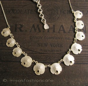 （画像用） マイケルミショー ネックレス Sand Dollar
