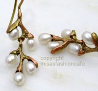 （画像用） Michaud ピアス 猫柳