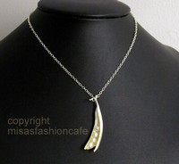 （画像用） マイケルミショー　再販！ 真珠・銀の豆ネックレス