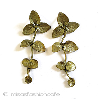 （画像用） マイケルミショー　再販 ペパーミント　ピアス