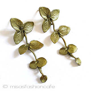 （画像用） マイケルミショー　再販 ペパーミント　ピアス