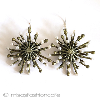 （画像用） マイケルミショー　真珠 ピアス　または　クリップ