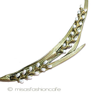 （画像用） マイケルミショーネックレス 　真珠のお米