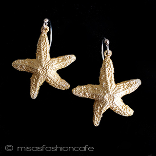 （画像用） マイケルミショー　ヒトデ ピアス　または　クリップ