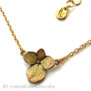 （画像用） マイケルミショー　 紫陽花　ネックレス