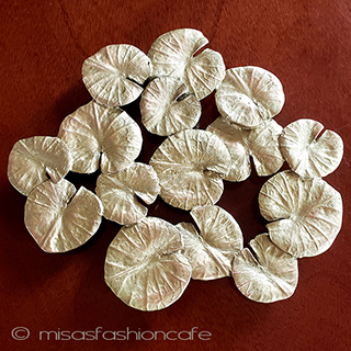 （画像用） マイケルミショー　鍋敷き 睡蓮　蓮の葉