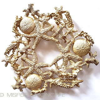 （画像用） マイケルミショー　鍋敷き ビーチ　海デザイン