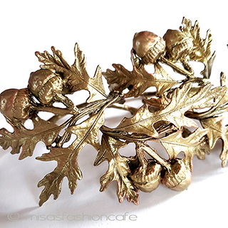 （画像用） マイケルミショー　どんぐり ナプキンリング４個セット