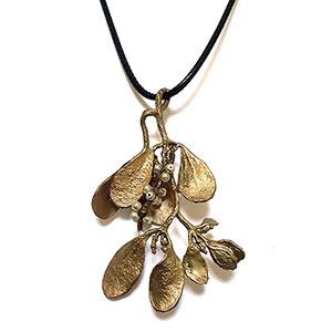 （画像用） マイケルミショー　再販 ヤドリギ真珠ネックレス