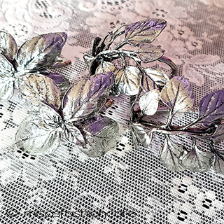 （画像用） ナプキンリング　４個 ハーブ　バジル＆オレガノ