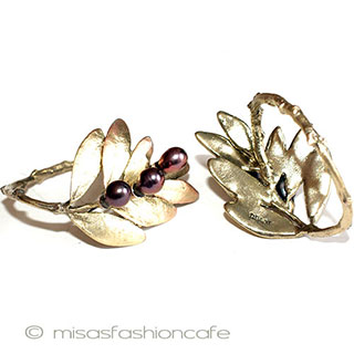 （画像用） マイケルミショー　再販 ナプキンリング　オリーブ