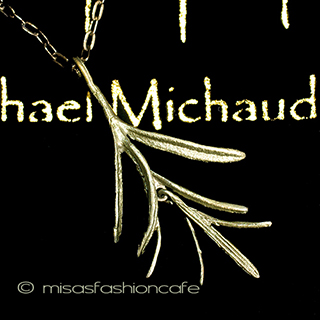 （画像用） マイケルミショー　ハーブ ローズマリーネックレス