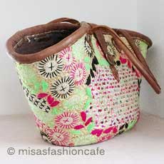 （画像用） モロッコ製かごバック 大