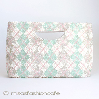 （画像用） ＭＯＹＮＡ　モイナ　 アーガイル柄グリーン