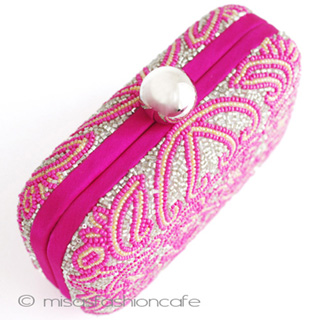 （画像用） ＳＡＮＴＩサンティ クラッチ パーティーバッグ Pink